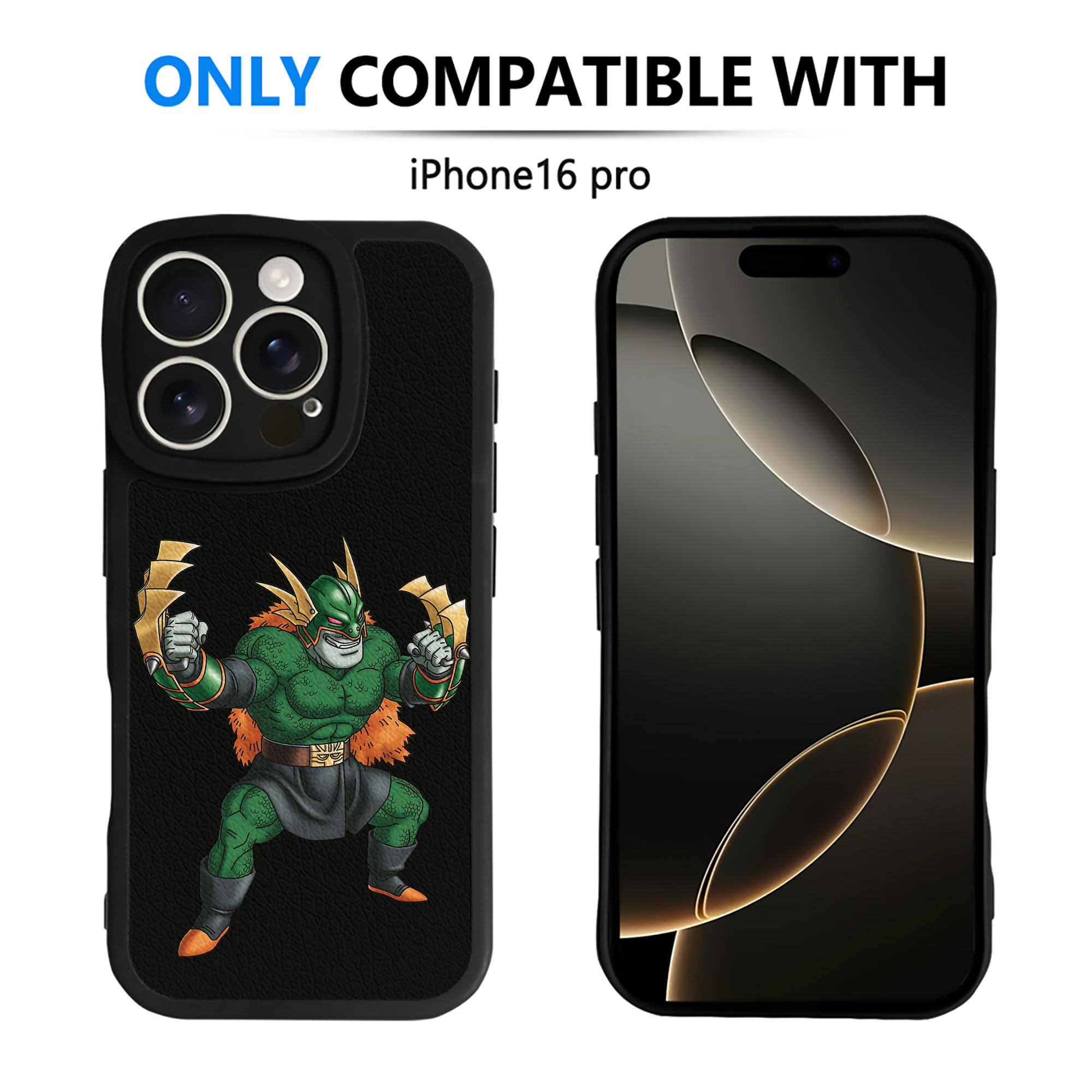 （画像用） ドラゴンクエスト Doragon Kuesuto Dragon Quest 【iPhone 16シリーズ対応】シリコンスマホケース（レザー調） 材質：シリコン